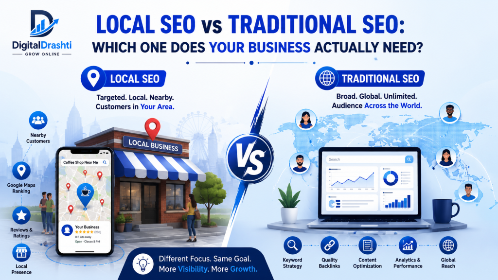 Local SEO vs Traditional SEO: Which One Does Your Business Actually Need? 