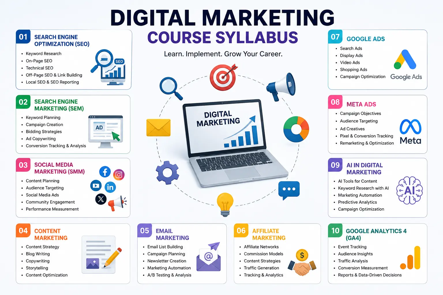Digital Marketing Course Syllabus