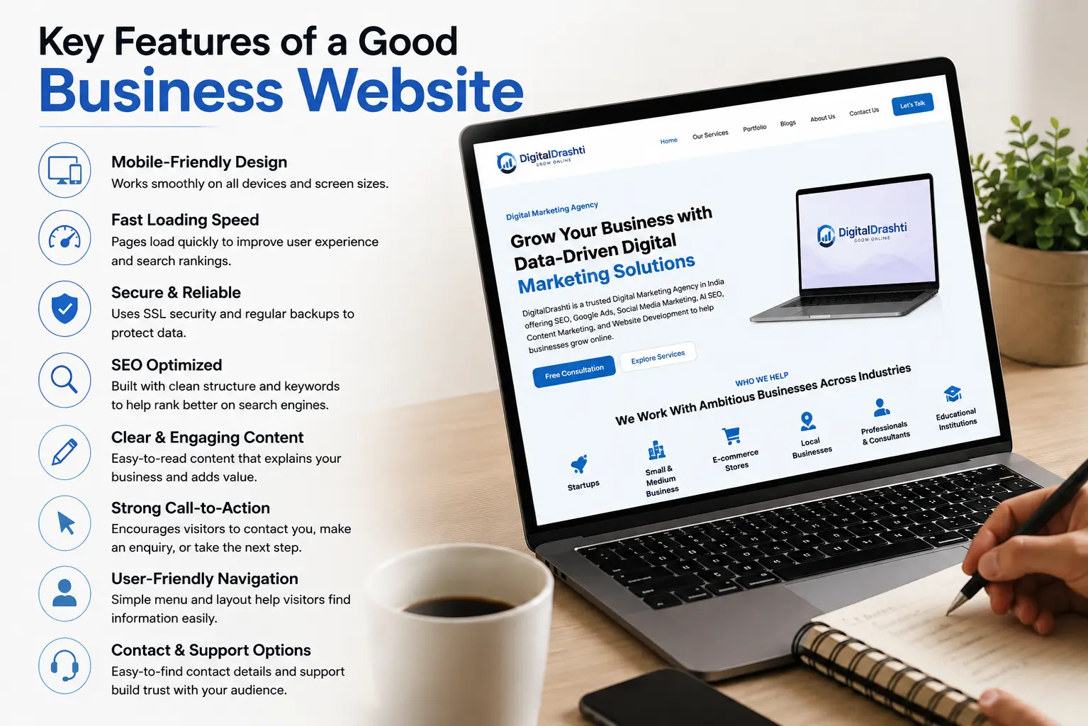 Key Features of a Good Business Website
