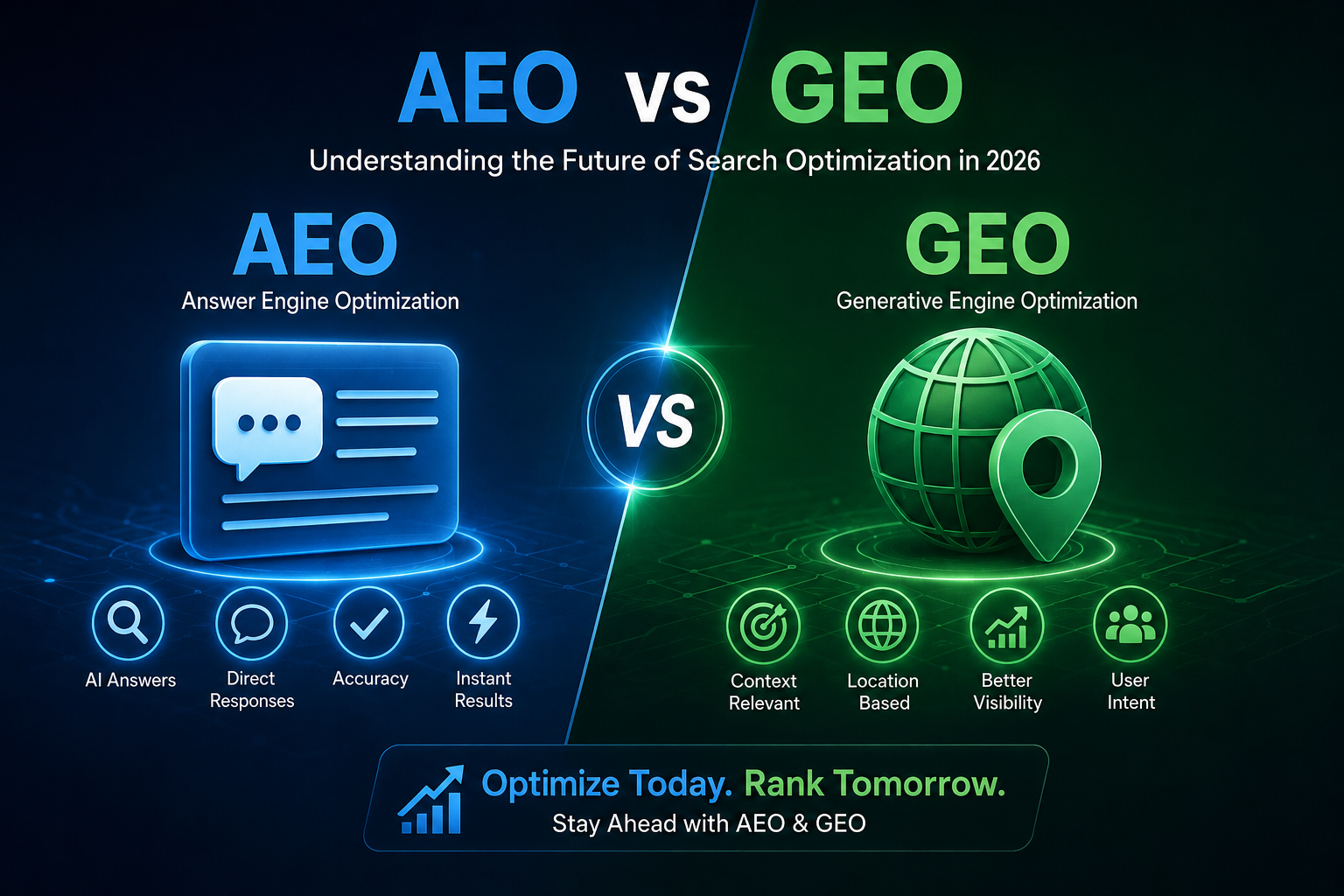 AEO vs GEO: Understanding the Future of Search Optimization in 2026 
