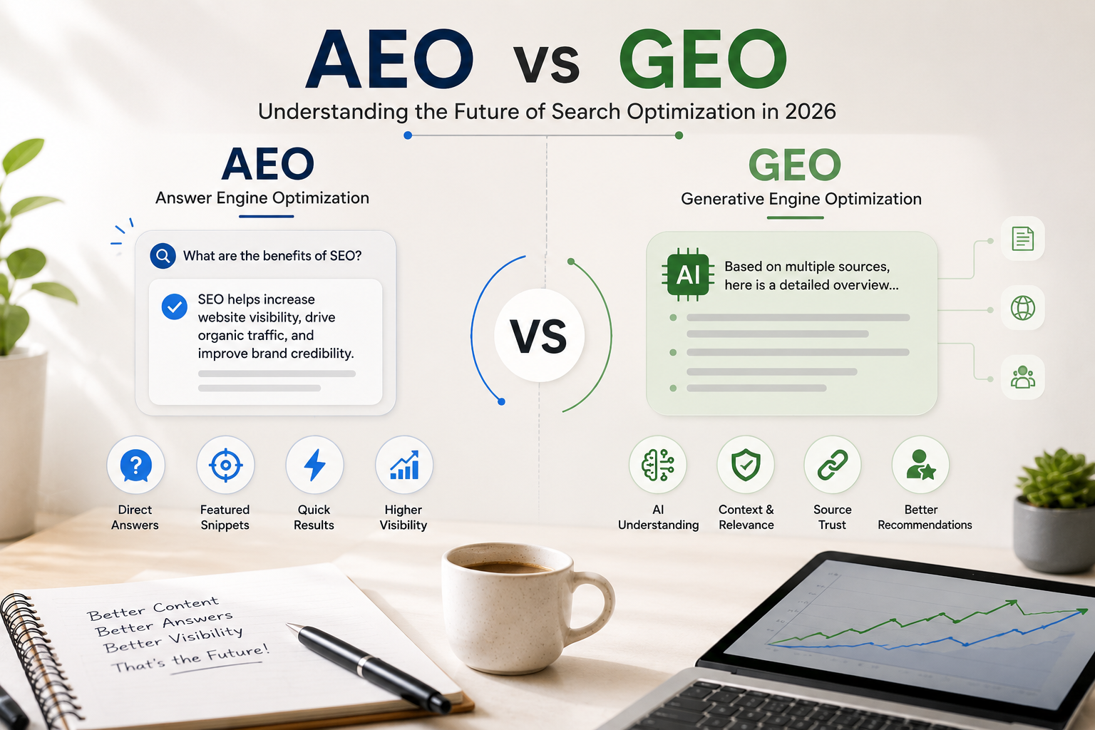 AEO vs GEO Optimization: Key Differences